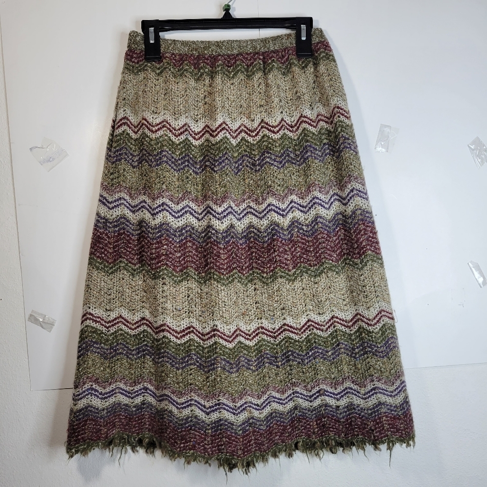 Womens Dalton Sport poss VNT Woven Lined skirt USA ILGWU Waist 27" Size 6-8
